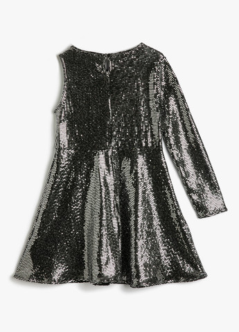 Тёмно-серое платье KOTON (290708030)