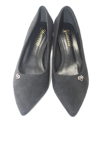 No Brand Туфлі туфлі-човники чорний з штучна замша, — демісезон (347654259)