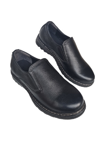 Черные туфли без шнурков ABC