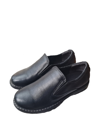 Черные туфли без шнурков ABC