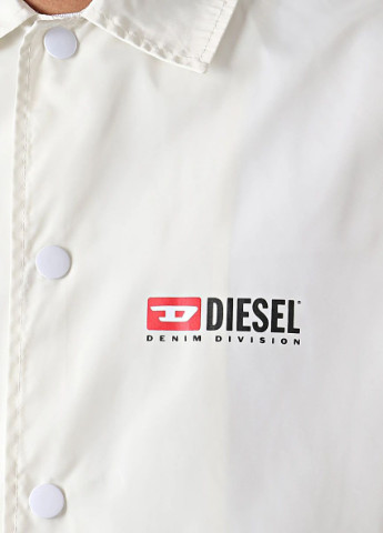 Белая демисезонная куртка Diesel