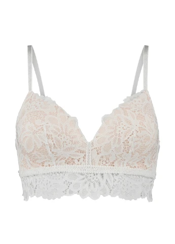 Молочний бралетт бюстгальтер Hunkemoller без кісточок поліамід