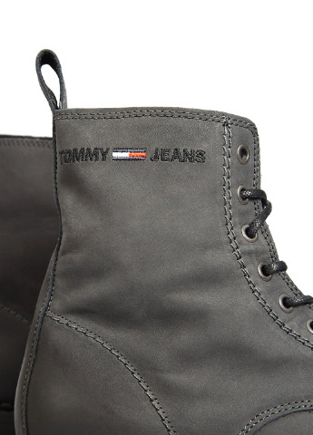 Темно-серые осенние ботинки Tommy Jeans