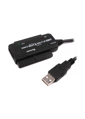 Адаптер USB2.0- IDE / SATA, з блоком живлення (VE158) Viewcon usb2.0- ide/sata, с блоком питания (ve158) (137500422)