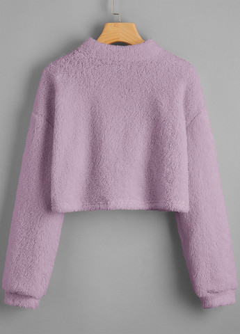 Лиловый демисезонный свитер SHEIN