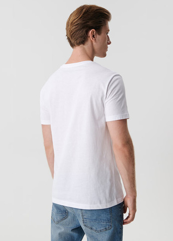 Белая футболка O! clothing