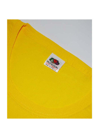 Жовта демісезон футболка Fruit of the Loom 0614200K2XXL