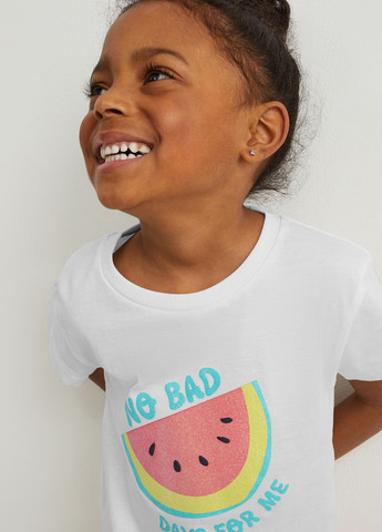 Комбинированная летняя футболка (2 шт.) C&A