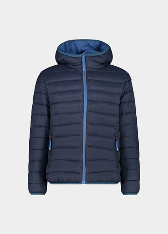 Голубая зимняя куртка CMP REVERSE JACKET FIX HOOD TWILL