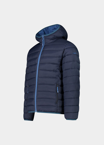Голубая зимняя куртка CMP REVERSE JACKET FIX HOOD TWILL