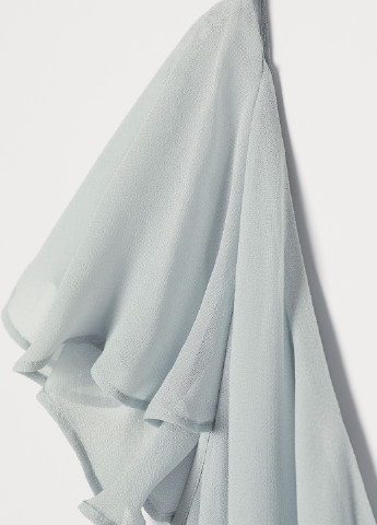 М'ятна кежуал сукня на запах, кльош H&M однотонна