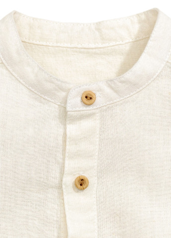 Цветная кэжуал рубашка однотонная H&M