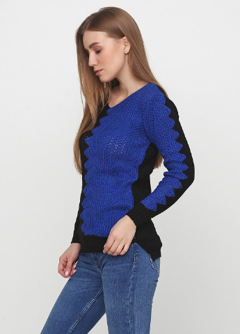 Черный демисезонный пуловер пуловер Massimo