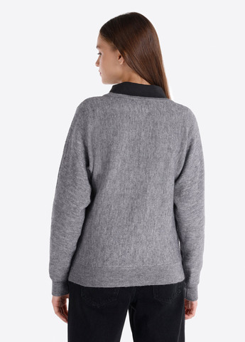 Сірий зимовий светр джемпер Colin's