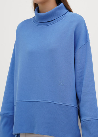 Блакитний світшот Closed однотонний вишивка (304433520)