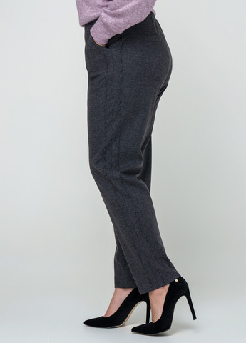 Темно-серые кэжуал зимние классические брюки A'll Posa