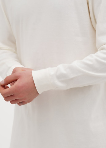 Молочный демисезонный кэжуал лонгслив tgt с рисунком