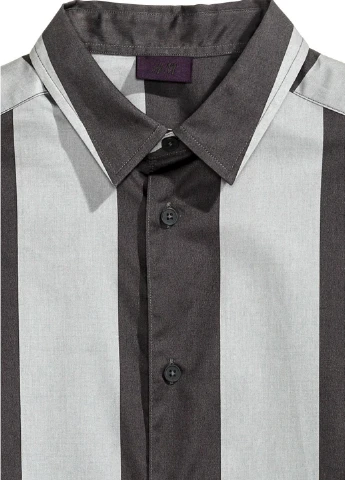 Серая рубашка H&M