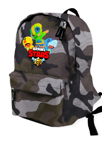 Детский рюкзак Леон Бравл Старс (Leon Brawl Stars) (9263-1703) MobiPrint (217074917)