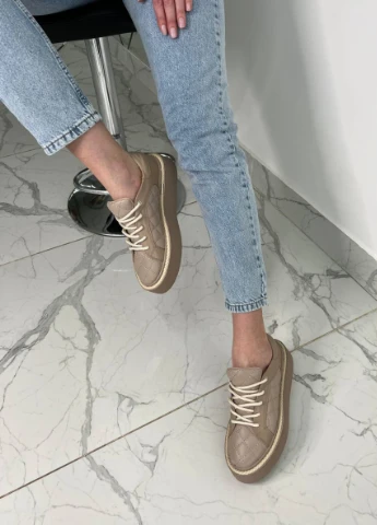 Бежеві кеди shoesband Brand
