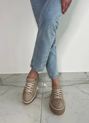 Бежеві кеди shoesband Brand