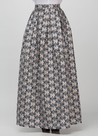 Разноцветная кэжуал с геометрическим узором юбка BERENIS клешированная