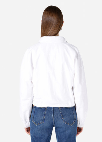 Белая демисезонная куртка Colin's