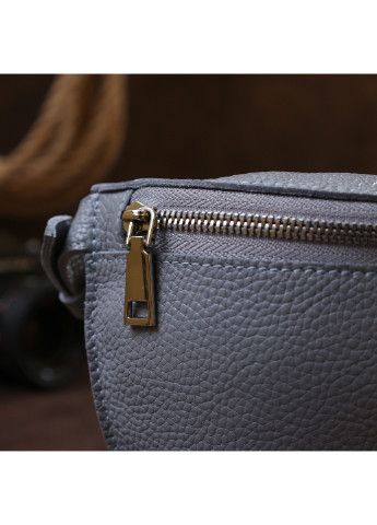 Женская кожаная бананка 23х12,5х6 см Shvigel (253491301)