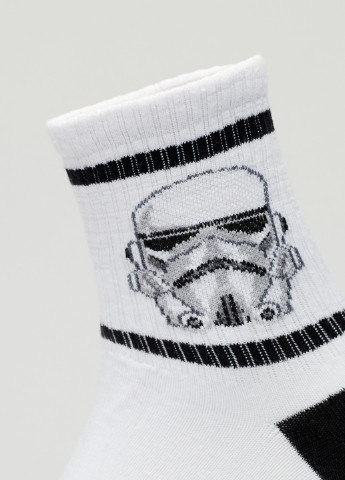 Носки Star Wars Штурмовик Rock'n'socks белые повседневные