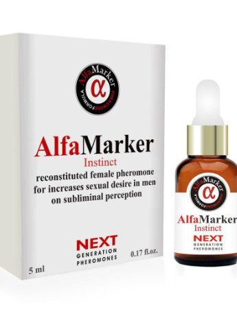 Высококонцентрированный парфюм c феромонами Alfamarker Instinct для женщиин 5 мл Izyda (236530270)