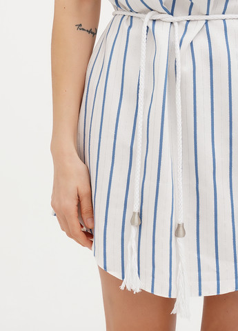 Блакитна кежуал сукня сукня-сорочка Imperial в смужку