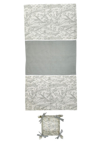 Рушник (3 шт.), 40х60 см Soho світло-сірий