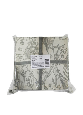 Рушник (3 шт.), 40х60 см Soho світло-сірий