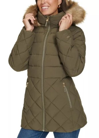 Оливкова (хакі) демісезонна куртка Tommy Hilfiger