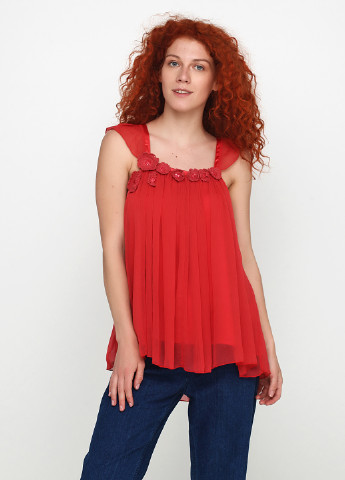 Красная летняя блуза Blend