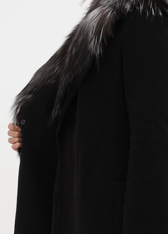 Чорне демісезонне Пальто Max Mara