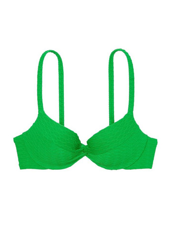 Зеленый летний купальник (лиф, трусы) раздельный Victoria's Secret