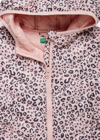 Розовая демисезонная куртка United Colors of Benetton