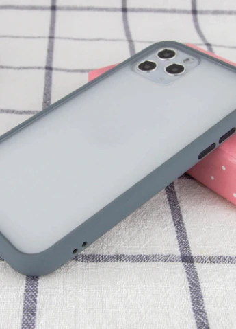 TPU + PC чохол Maxshield для Apple iPhone 11 Pro Max (6.5 ') Сірий (is_00000031765_10) LikGus (229727074)