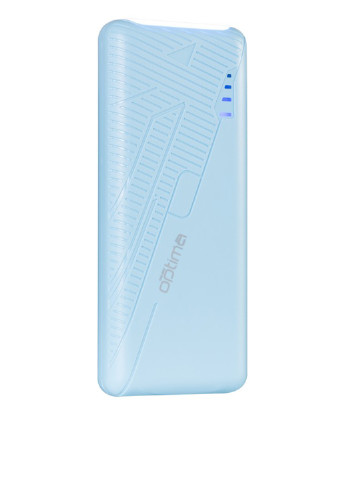 Універсальна батарея OPB-10 10000mAh Blue Optima opb-10 10000mah встроенный фонарик (130135453)
