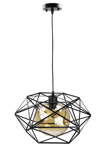 Люстра потолочная подвесная в стиле LOFT (лофт) 11870/1-br Черный 30х40х40 см. Sunnysky (253528191)
