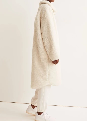 Бежева зимня куртка H&M