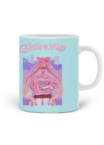 Кружка Сейлор Мун (Sailor Moon) 330 мл горнятко керамічне (20259-2913) MobiPrint (224806067)