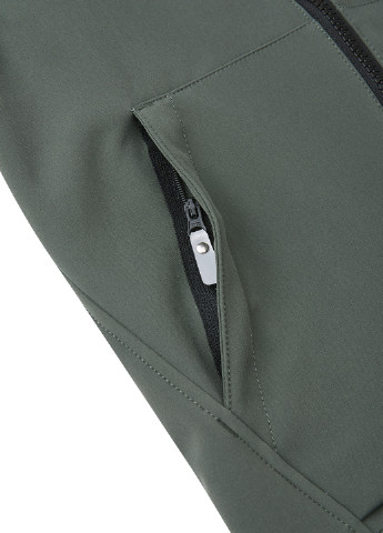 Зелена демісезонна куртка softshell Reima Sipoo
