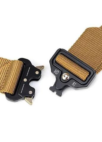 Ремень тактический военный Assault Belt с пряжкой Cobra Койот (для брюк или разгрузочного пояса) 1104-C EasyFit (255295486)