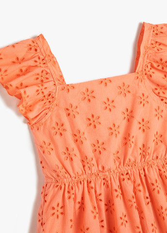 Оранжевое платье KOTON (260586544)