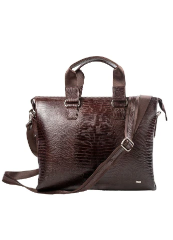 Мужской кожаный портфель 36,5х30х8 см Desisan (219905361)