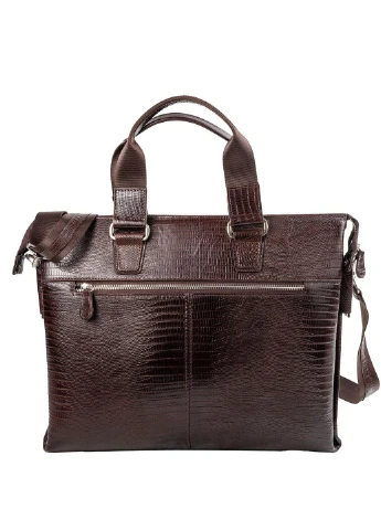 Мужской кожаный портфель 36,5х30х8 см Desisan (219905361)