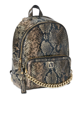 Рюкзак Victoria's Secret змеиный коричневый кэжуал