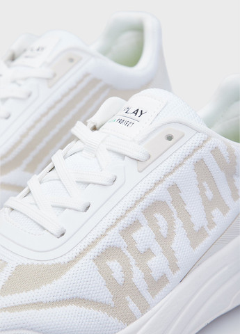 Белые всесезонные кроссовки Replay